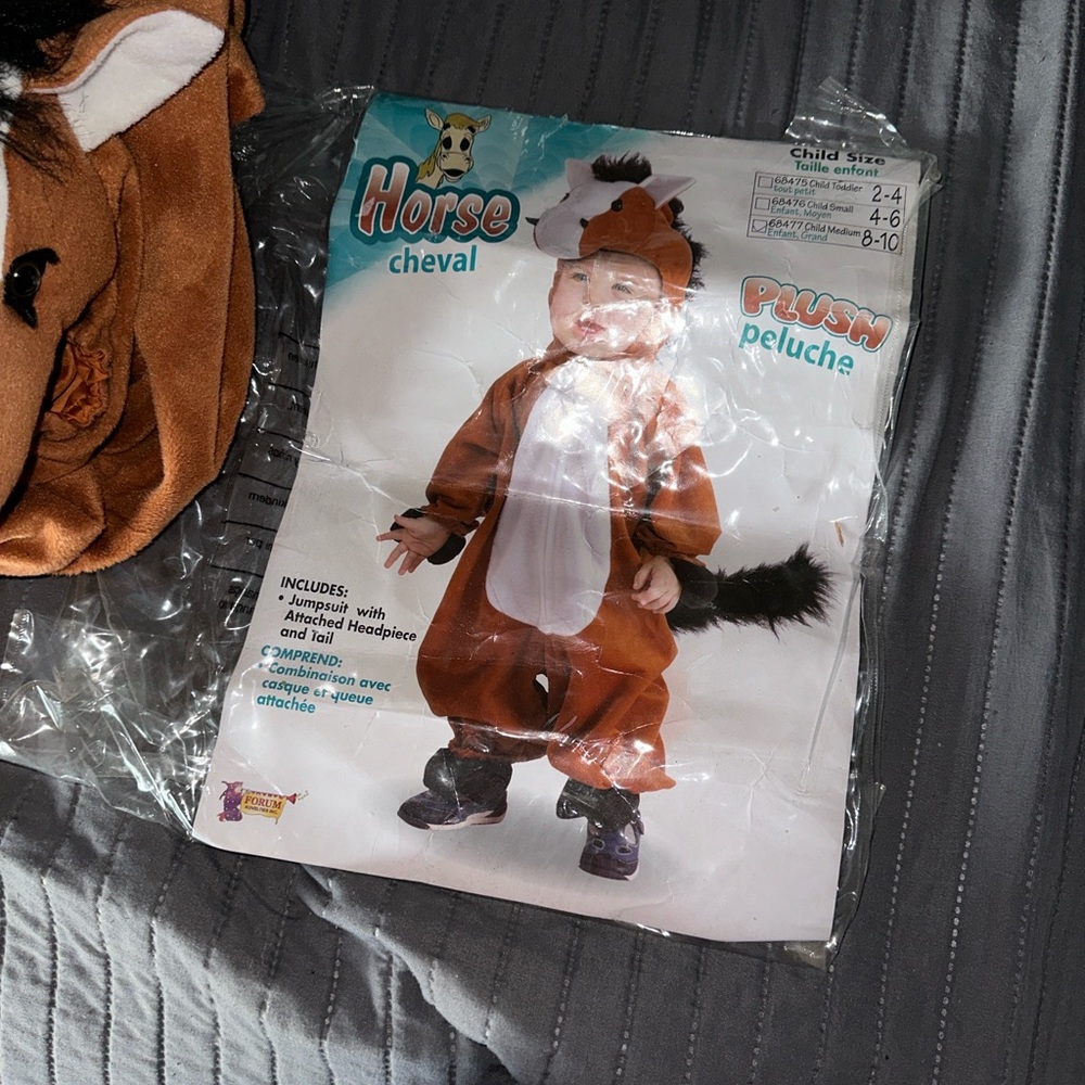 Plush Horse Costume for Kids